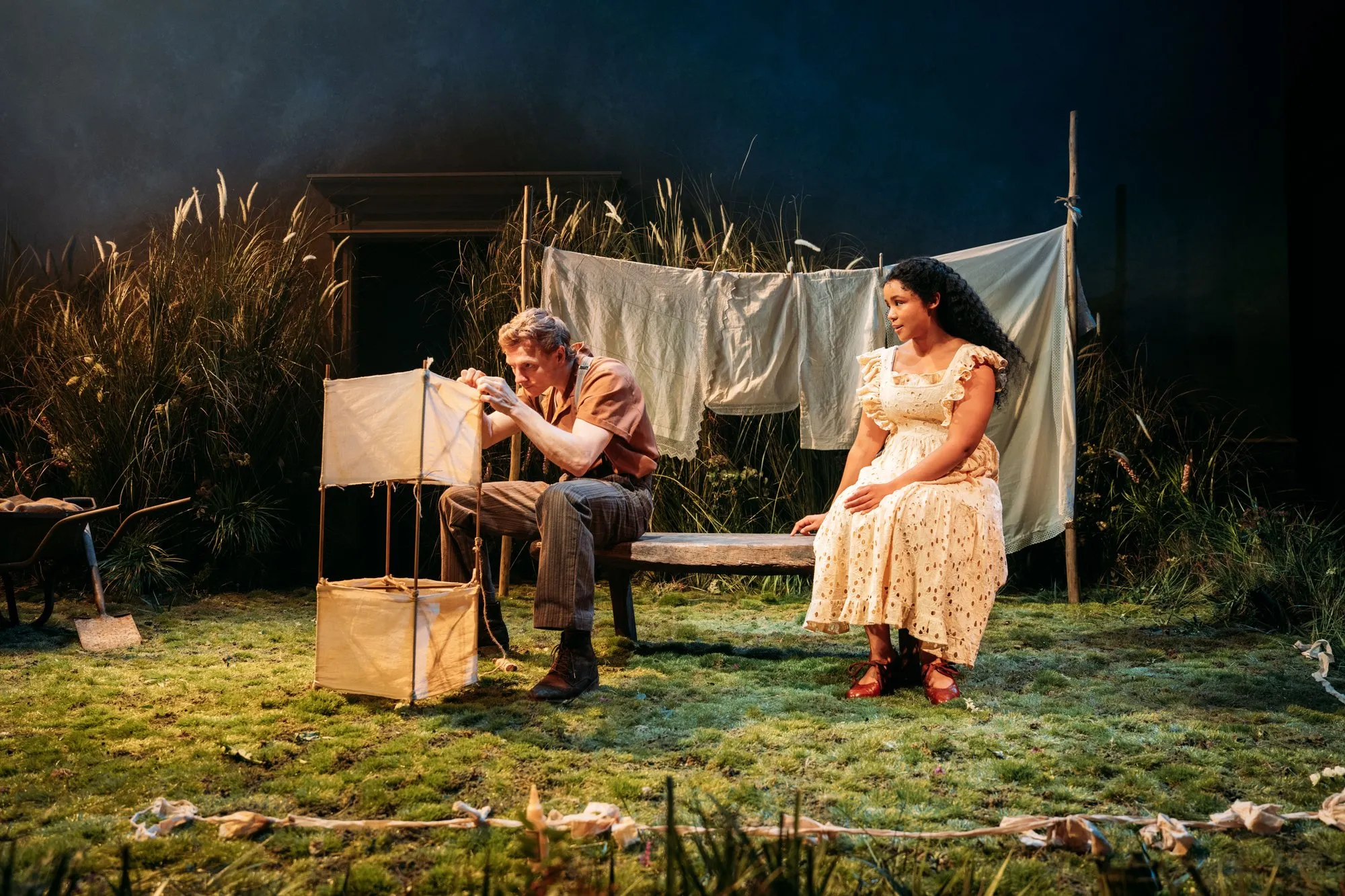 Patrick Gibson and Rachelle Diedericks in A Month in the Country