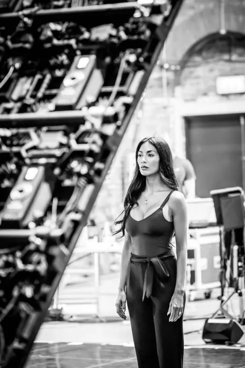 Nicole Scherzinger in rehearsals for Sunset Boulevard