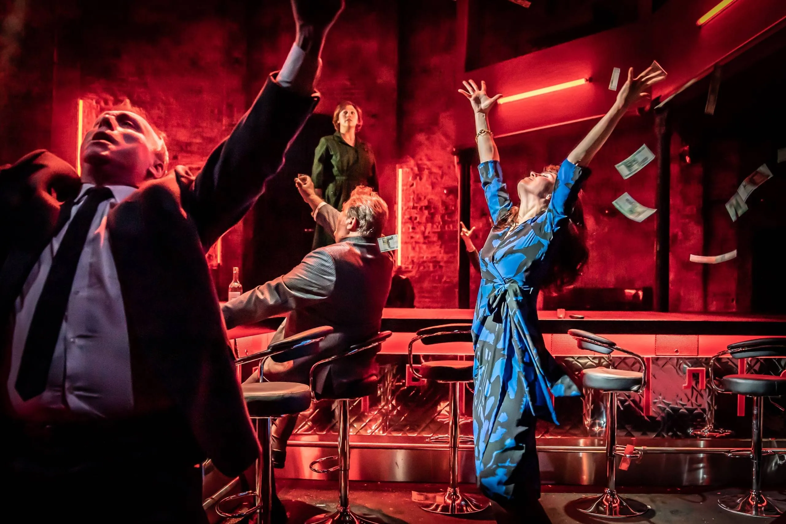 Patriots production still at the Noël Coward Theatre