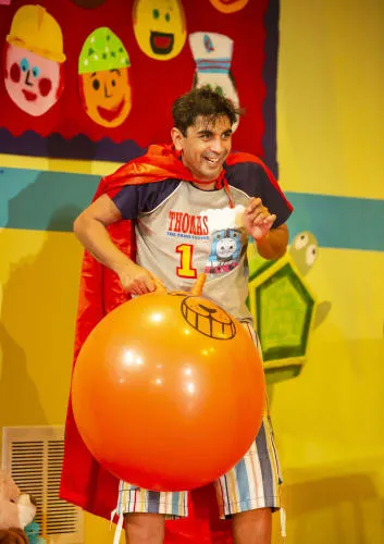 Classroom scene from Mischief Theatre's Groan Ups UK tour
