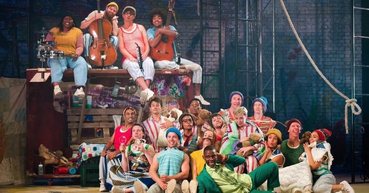 The cast of Peter Pan at Troubadour White City