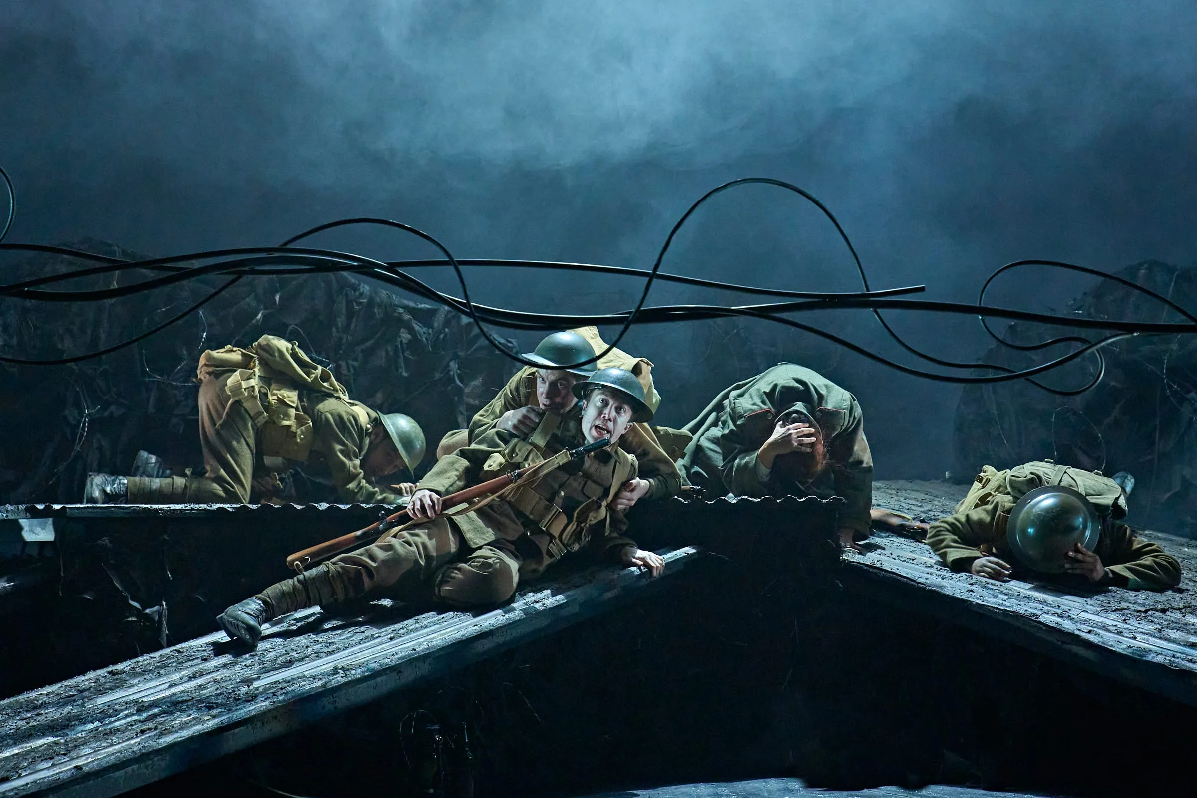 Daniel Boyd as Charlie and Daniel Rainford as Tommo in Private Peaceful
