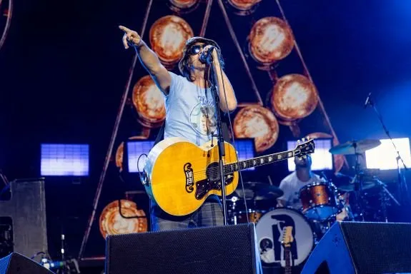 Richard Ashcroft headlining the Common Stage on Friday night