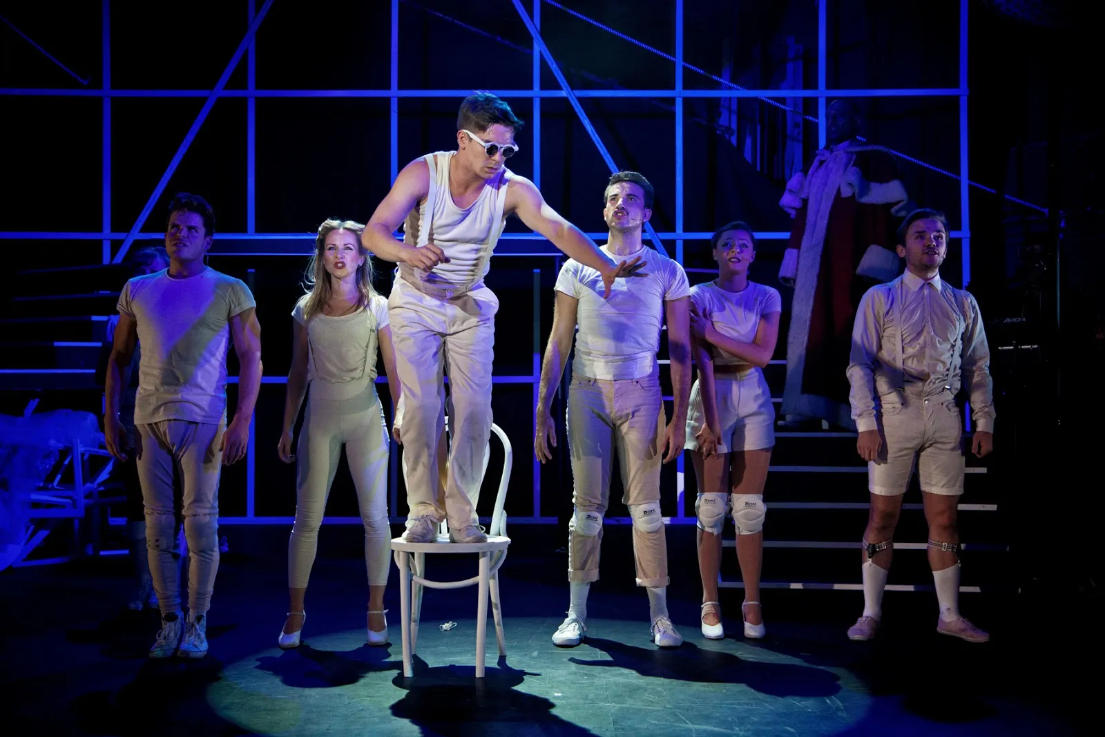 Ashley Birchall as Tommy with the Company