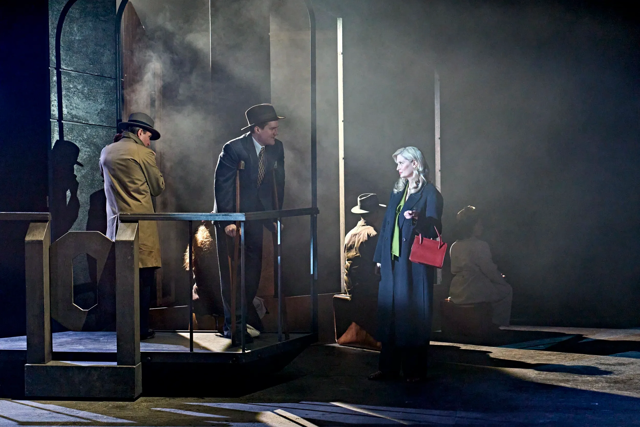 Double Indemnity production still