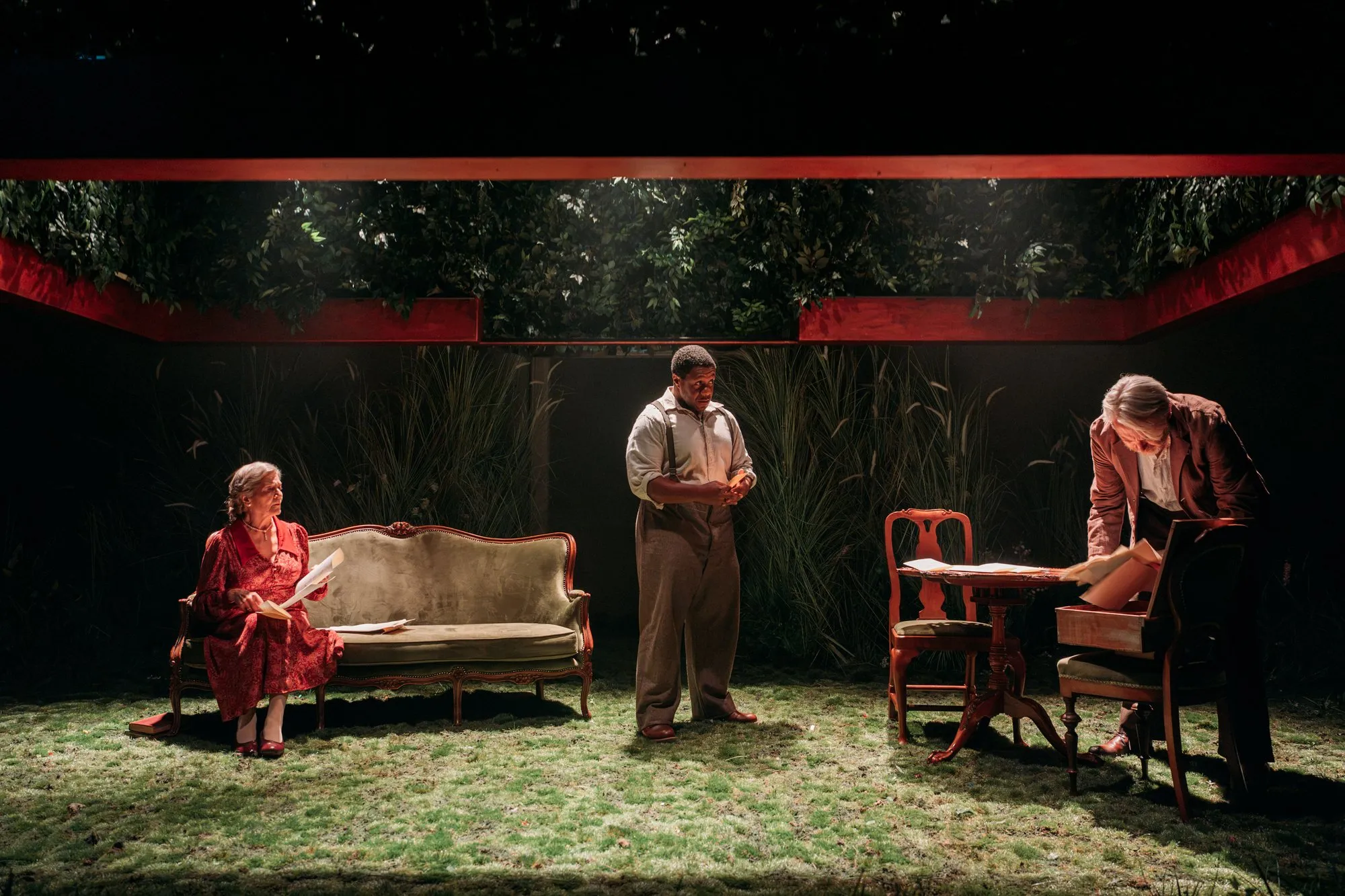Susan Brown, Jonathan Livingstone and Thomas Arnold in A Month in the Country