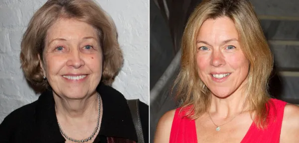 Anne Reid as Madame Armfeldt and Janie Dee as Desiree Armfeldt at the A Little Night Music 40th Anniversary Concert, Palace Theatre