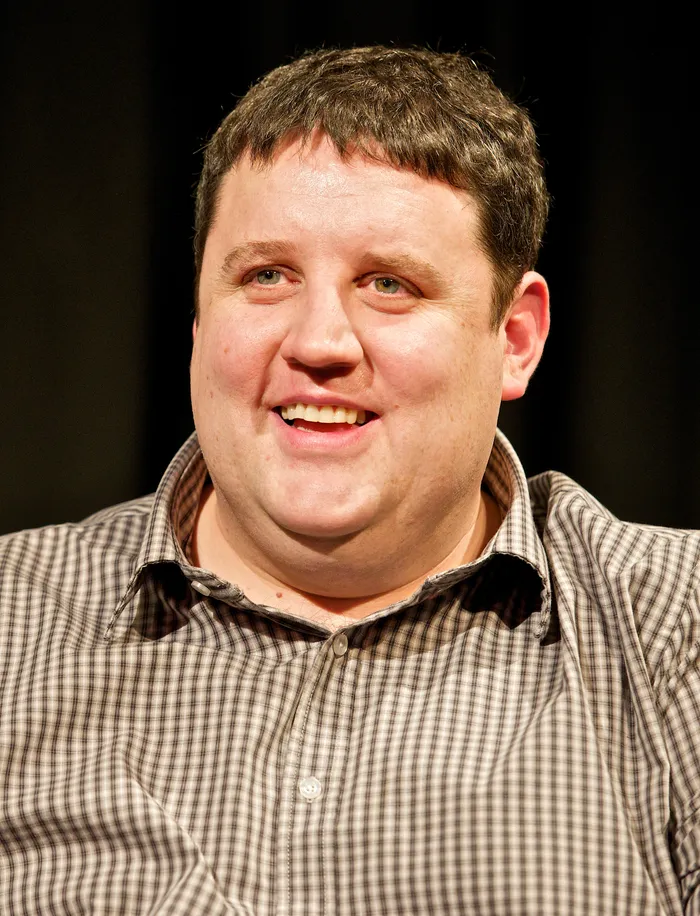 Peter Kay speaking on stage