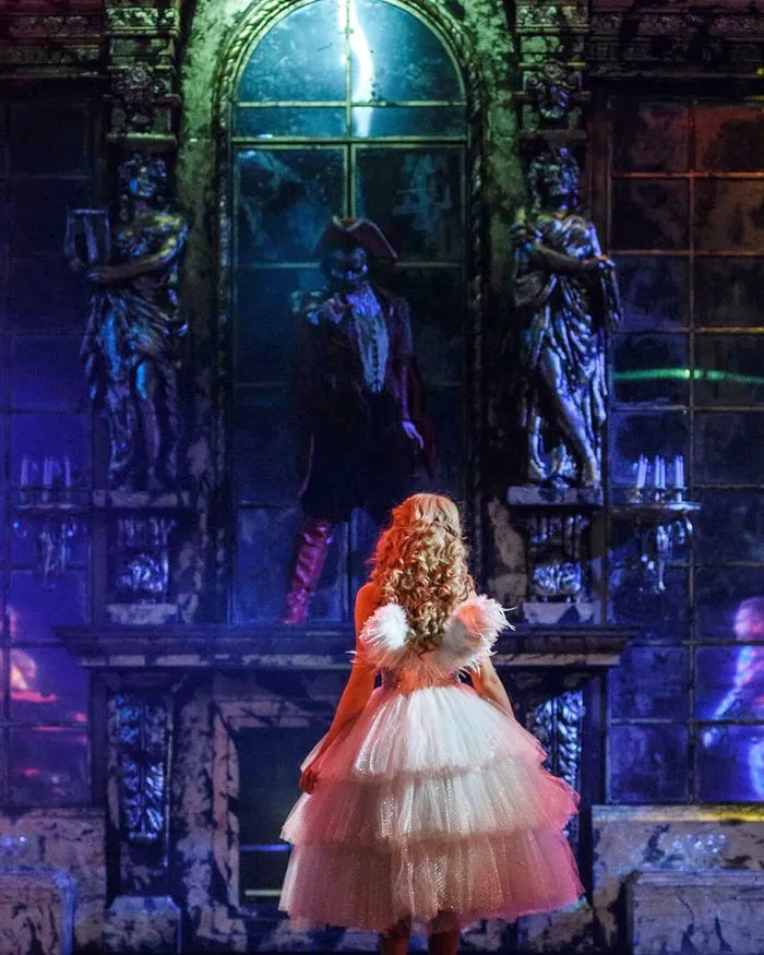 First-look image from the Greek premiere of The Phantom of the Opera at Christmas Theater, Athens (2020)