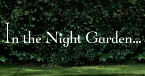In the Night Garden — show wordmark on garden backdrop